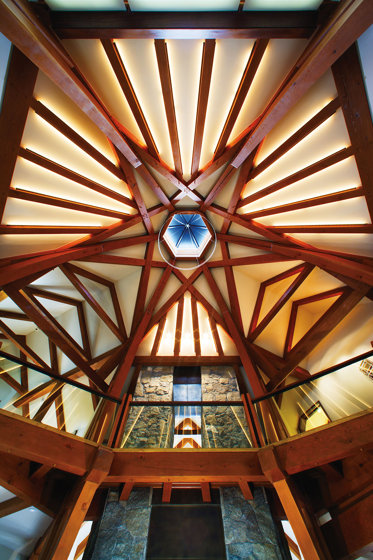Ceiling in Faulconer Design Project in Beaver Creek, CO